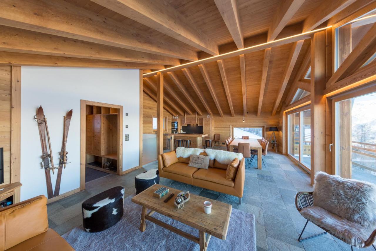 Oak Tree Chalet - On The Ski Slope - Luxury! Nendaz Exteriör bild