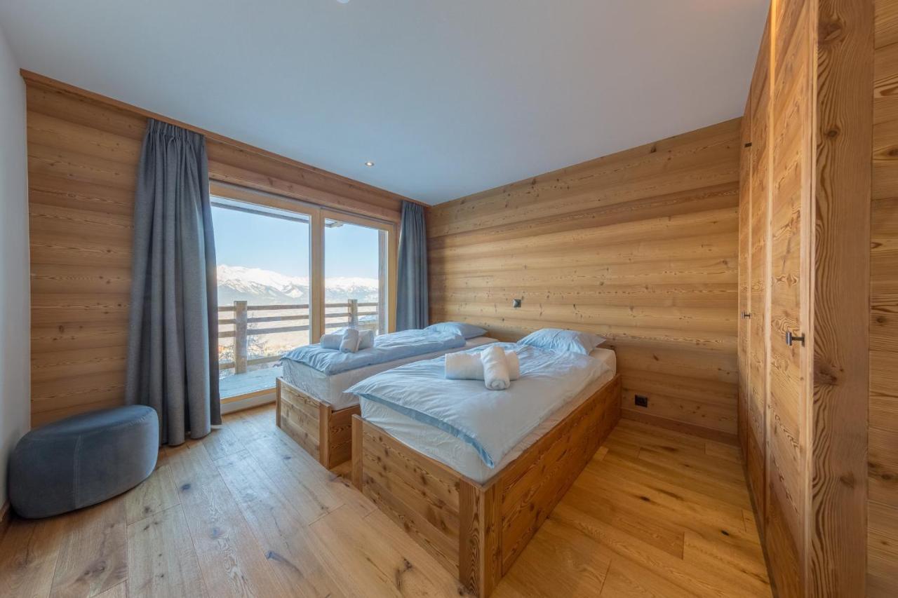 Oak Tree Chalet - On The Ski Slope - Luxury! Nendaz Exteriör bild