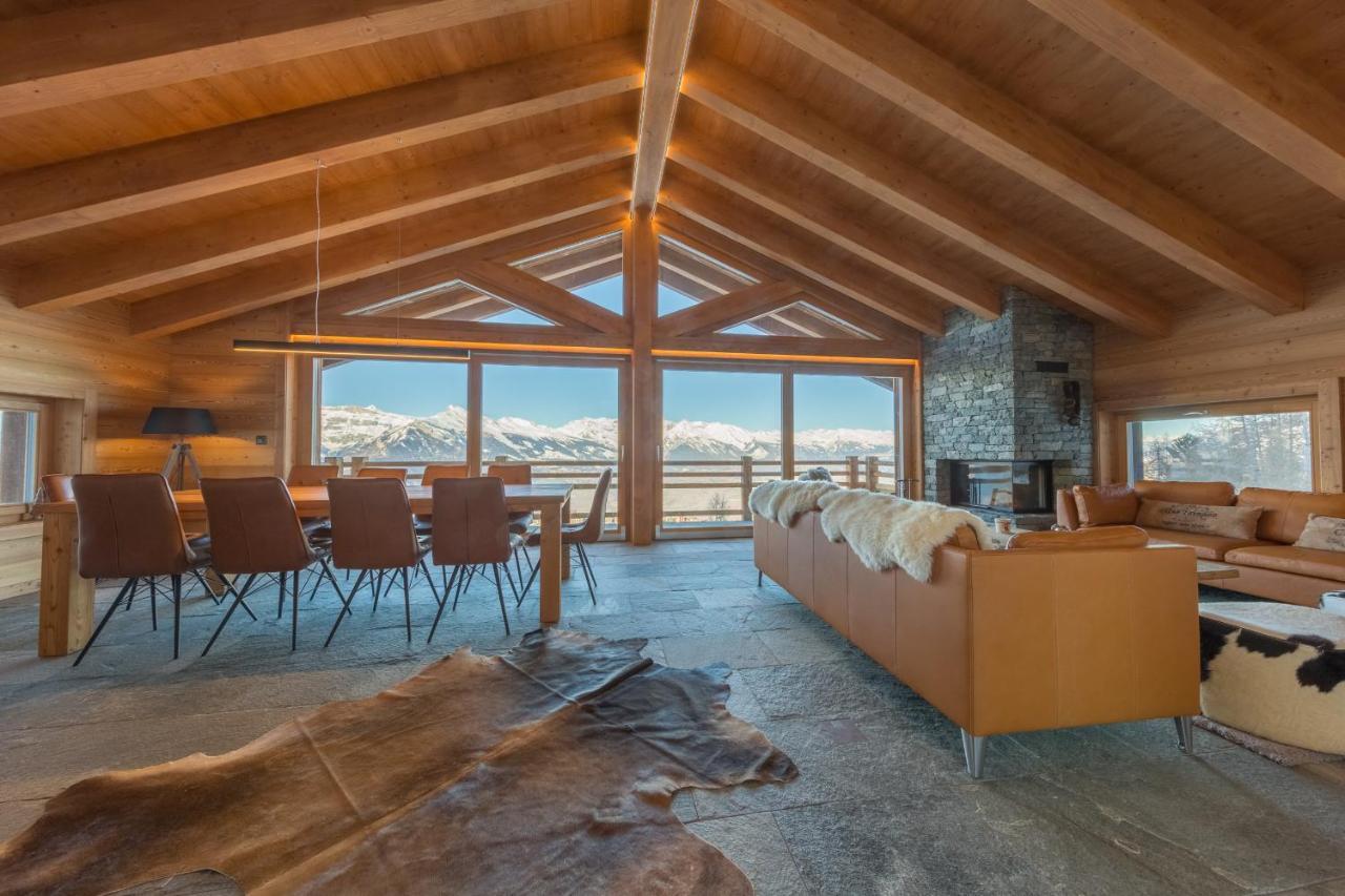 Oak Tree Chalet - On The Ski Slope - Luxury! Nendaz Exteriör bild
